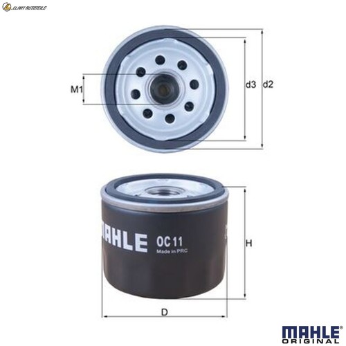 Oil filter for renault - oil, 11
