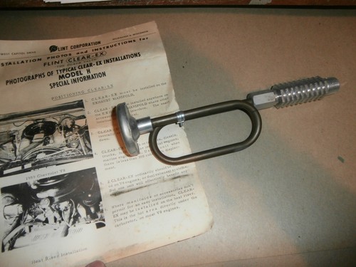 Vintage flint corp clear - vintage, clear-ex
