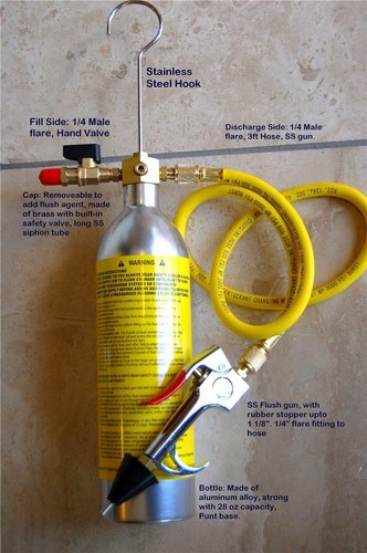 Power air flush injector - power,
